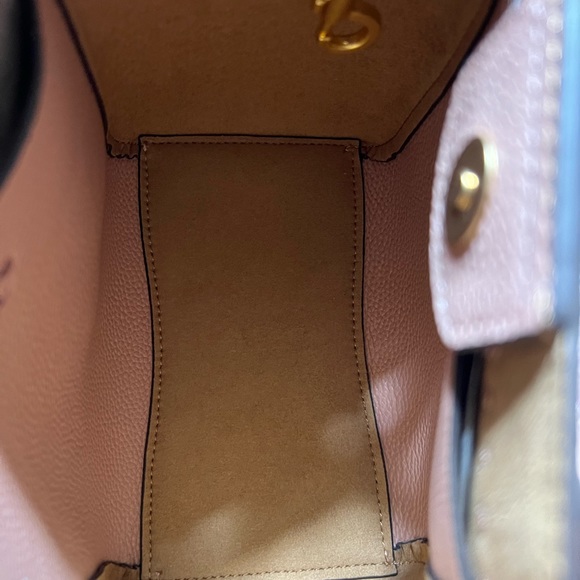 Tory Burch McGraw small bucket bag Meadowsweet NEW - Picture 8 of 9